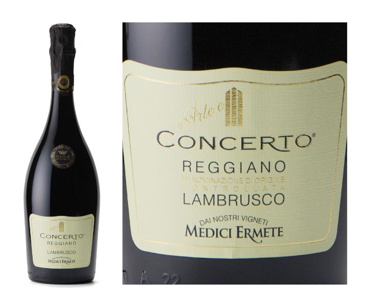 コンチェルト・ランブルスコ・レッジアーノ・セッコ ／Concerto Lambrusco Reggiano Secco